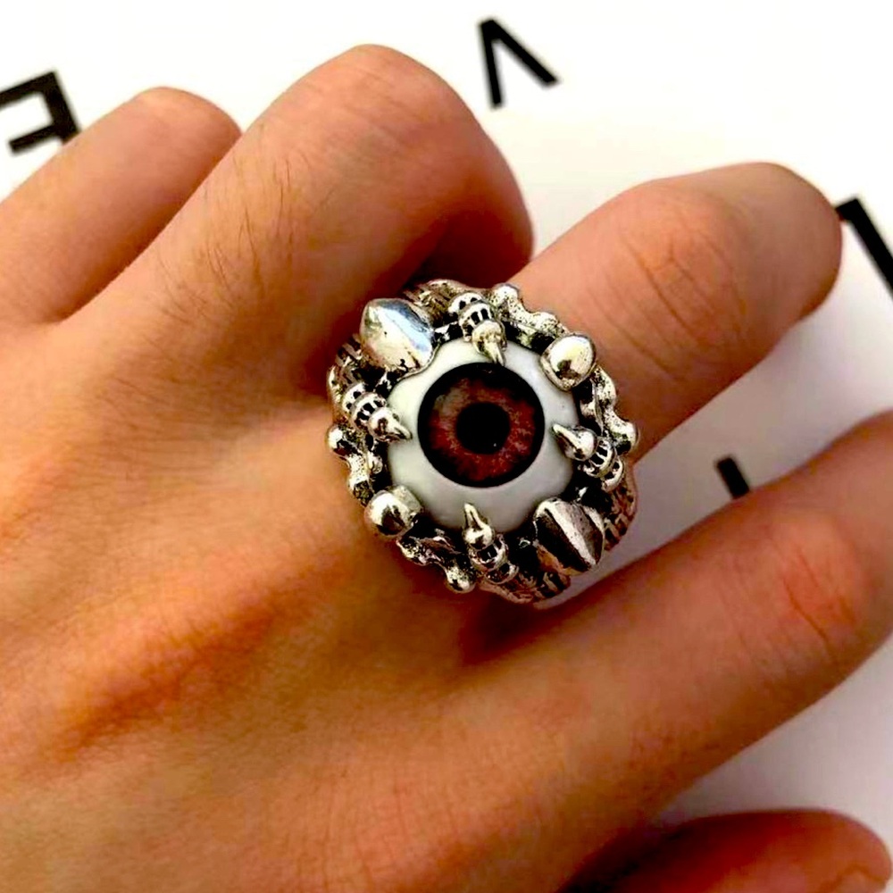 Brown Eye Ring